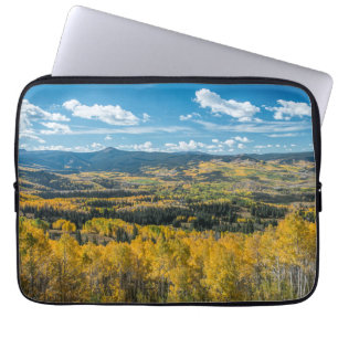 Farbe des Herbstes in flachen Tops   Routinemäßige Laptopschutzhülle