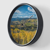 Farbe des Herbstes in flachen Tops | Routinemäßige Uhr (Winkel)