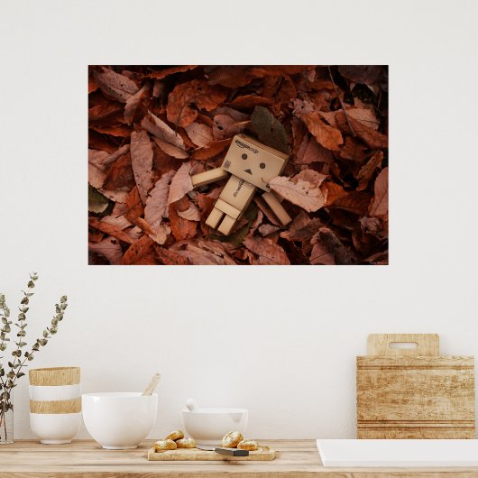 Farbe des Herbstes Poster (Küche)