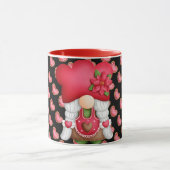 Farbe des Herzens anpassen Tasse (Zentrum)