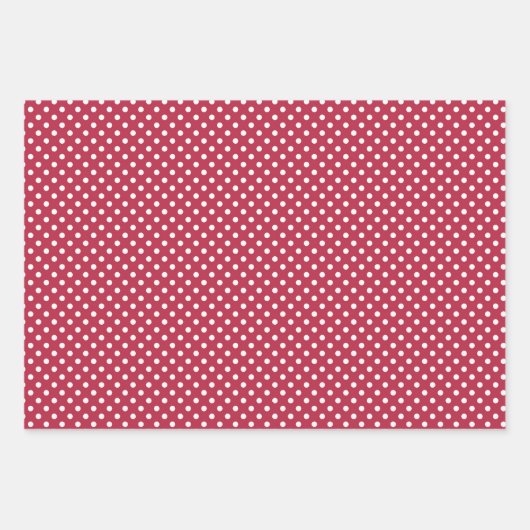 Farbe des Jahres 2023 | Viva Magenta Geschenkpapier Set (Vorderseite 3)