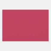 Farbe des Jahres 2023 | Viva Magenta Geschenkpapier Set (Vorderseite 2)