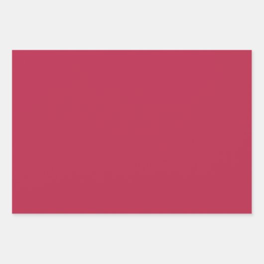 Farbe des Jahres 2023 | Viva Magenta Geschenkpapier Set (Vorderseite 2)