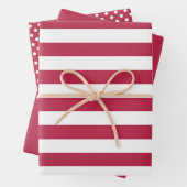 Farbe des Jahres 2023 | Viva Magenta Geschenkpapier Set (Beispiel)