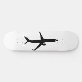Farbe des Jetliner-Schwarzen Fluges für Flugzeuge Skateboard (Horizontal)