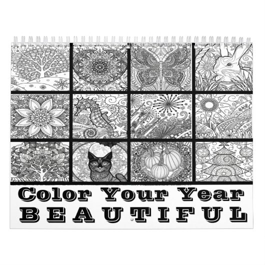 Farbe des Kalenders für Ihr Jahr Kalender (Titelbild)