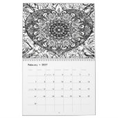 Farbe des Kalenders für Ihr Jahr Kalender (Feb 2027)