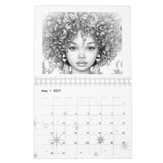 Farbe des Kalenders Kalender (Mai 2027)