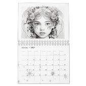 Farbe des Kalenders Kalender (Jan 2027)