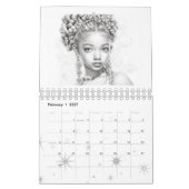 Farbe des Kalenders Kalender (Feb 2027)