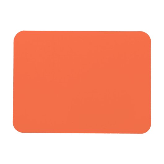 Farbe des Korallenakzents von Lachs ist auf die in Magnet (Horizontal)