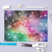 Farbe des kosmischen Wassers 1 Seidenpapier (Handwerk)