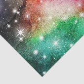 Farbe des kosmischen Wassers 1 Seidenpapier (Ausschnitt)