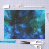 Farbe des kosmischen Wassers 5 Seidenpapier (Handwerk)