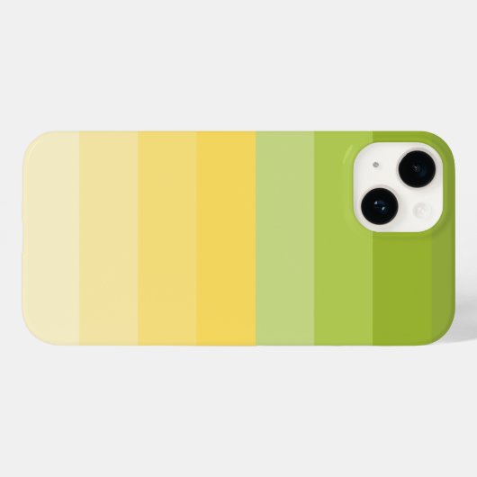 Farbe des Limonen Zitronengrades Case-Mate iPhone Hülle (Rückseite (Horizontal))