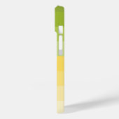 Farbe des Limonen Zitronengrades Case-Mate iPhone Hülle (Rückseite / Links)