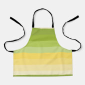 Farbe des Limonen Zitronengrades Schürze (Vorderseite)