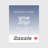 Farbe des Logos Aufkleber (Blatt)