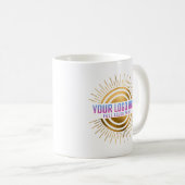 Farbe des Logos hier Kaffeetasse (VorderseiteRechts)