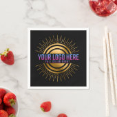 Farbe des Logos hier Serviette (Beispiel)
