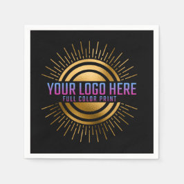 Farbe des Logos hier Serviette