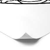 Farbe des Mandala-Farbplakats für Ananas Poster (Ecke)