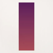 Farbe des Maroon-Farbverlaufs Yogamatte (Vorderseite)