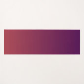 Farbe des Maroon-Farbverlaufs Yogamatte (Vorderseite (Horizontal))