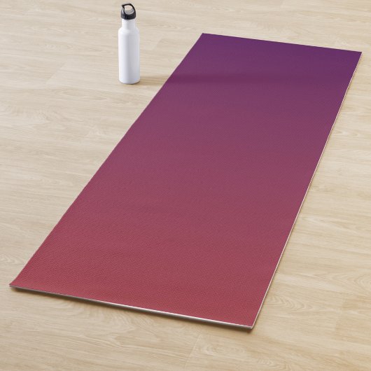 Farbe des Maroon-Farbverlaufs Yogamatte