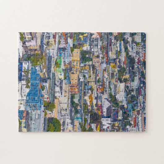 Farbe des Missionsbezirks Puzzle (Horizontal)