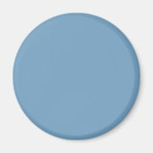 Farbe des Ocean Blue Designer-Single Magnet (Vorne)