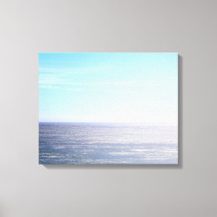 Farbe des Pazifischen Ozeans 16x20 Leinwanddruck