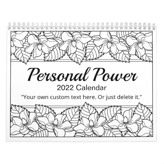 Farbe des Powers Kalender (Titelbild)