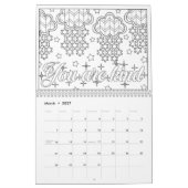 Farbe des Powers Kalender (Mär 2027)