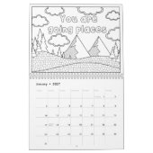 Farbe des Powers Kalender (Jan 2027)