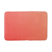 Farbe des roten Farbverlaufs Badematte (Vorderseite)