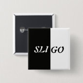 Farbe des Sligo-Button-Abzeichens Button (Vorne & Hinten)