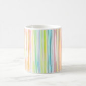 Farbe des Streifenmusters bei Pastellstreifen Kaffeetasse (Mittel)