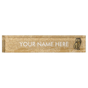 Farbe des Symbols Namensplakette