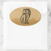 Farbe des Symbols Ovaler Aufkleber (Tasche)