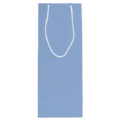 Farbe des Trends - Beutel für blaue Weine Geschenktüte Für Weinflaschen (Rückseite)