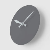 Farbe des Trends - Schiefergraue Uhr (Winkel)