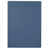 Farbe des Trends - Schwerwiegende blaue Zwischenab Klemmbrett (Rückseite)