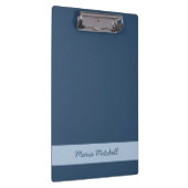 Farbe des Trends - Schwerwiegende blaue Zwischenab Klemmbrett (Rechts)