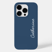 Farbe des Trends Schwerwiegender blauer Name Case-Mate iPhone Hülle (Rückseite)