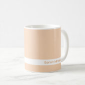 Farbe des Trends - Tasse mit dem Pinselstrich (VorderseiteRechts)