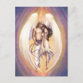 Farbe des Wädepersonals Postkarte (Vorderseite)