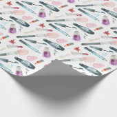 Farbe des Wassers Geschenkpapier (Ecke)