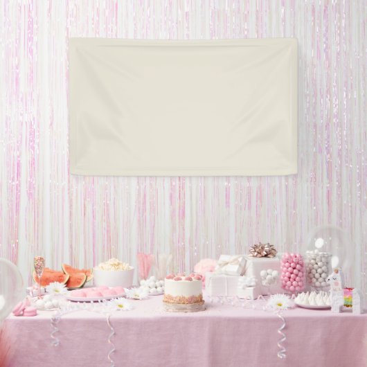 Farbe des weißen Kaffees Banner (Party)