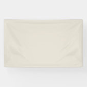 Farbe des weißen Kaffees Banner (Horizontal)